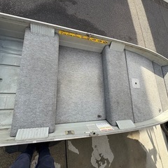 新潟市 シーニンフ アルミボート Vハル 12f 軽量 LOWEの画像