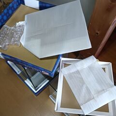 ガラス水槽　2つセットの画像