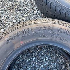 145R12 6PR ヨコハマタイヤ4本 値下げましたの画像