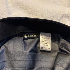 マーモット　ゴアテックス　キャップ　marmot 登山帽子の画像