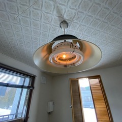 洋室向け、黒い傘の丸形、シーリングライト　8畳用　45cmの画像