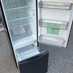 【RKGRE-614】特価！東芝/153L 2ドア冷凍冷蔵庫/GR-W15BS(KT)/中古品/2025年製/店頭引取推奨商品/弊社近隣配達も可の画像