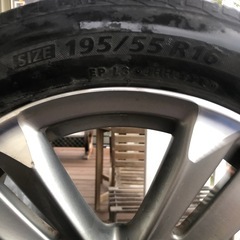 BRIDGESTON NEXTRY 195/55R16   CR-Z純正ホイール4本セット　　　　の画像