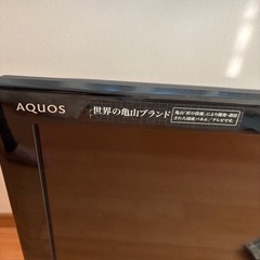 シャープ　液晶カラーテレビ　　　の画像