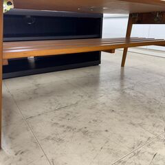 J3381　【リユースのサカイ柏店】　不二貿易　フジボウエキ　ローテーブル　木製の画像