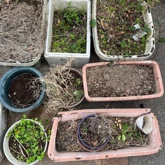 配達設置無料 0円 ガーデニング 土 プランター 11点セットの画像