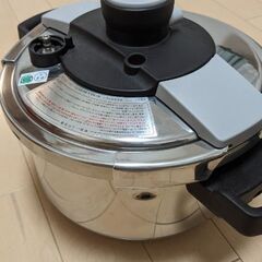 圧力鍋　T-fal　ティファール　クリプソプルミエ　取説ありの画像