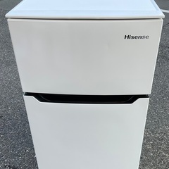 【RKGRE-615】特価！ハイセンス/Hisense/93L 冷凍冷蔵庫/HR-B95A/中古品/2021年製/店頭引取推奨商品/弊社近隣有料配達も可の画像
