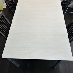 ダイニングテーブル　アイカ工業　メラミン天板　の画像