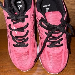 未使用！紐靴スニーカー 21.5cmの画像