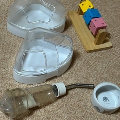 【中古品】三晃商会 シャイニー45 ハムスターケージ その他色々オマケ諸々の画像