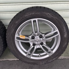 205/55R16 スタッドレスタイヤホイール4本　DUNLOP WINTER MAXXの画像