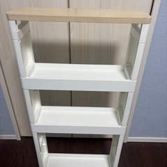 【美品】収納　スキマ収納　キッチンラック　スキマラック　3段の画像