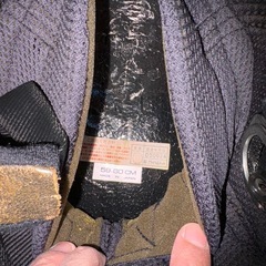 原付　リアボックス　アドレス110 アライ　ジェットヘルメット　U字ロックの画像