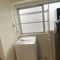 ランドリーラック 洗濯機上収納 ※洗濯機は付きません※の画像