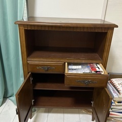 木材キャビネットの画像