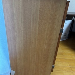 中古■食器棚 2段分割タイプ ■尾道市 引き取りの画像