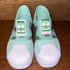 未使用！スイカ柄スリッポン 19cmの画像