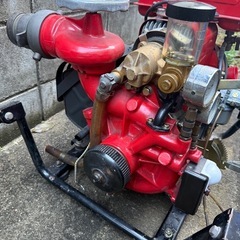 TOHATSU V20BS 消防ポンプ エンジン良好 各部点検済み 現状渡しの画像