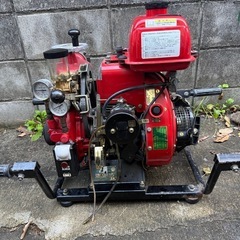 TOHATSU V20BS 消防ポンプ エンジン良好 各部点検済み 現状渡しの画像
