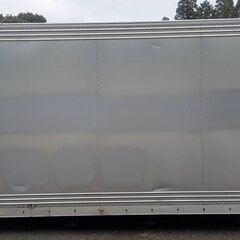 ♪八街A区SP82♪物置♪コンテナ♪訳有♪スライドドア付♪アルミ箱♪の画像