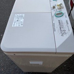 アクア　二層式洗濯機の画像