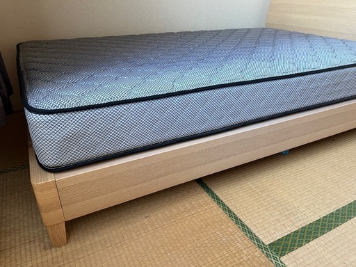 ニトリ セミダブルベッド BENT /ベント コイルスプリング マットレス