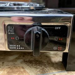 石崎電機製作所 電気コンロ 2019年製 SURE SK-65S キッチン 札幌 東区の画像