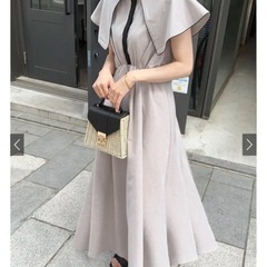 美品GRL 丸襟 ロングワンピース お譲りします♪ の画像