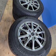 195/65r15 スタッドレスタイヤホイール　すぐ履けます。の画像