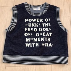 チェックシャツとベストの2点セット　未使用品の画像