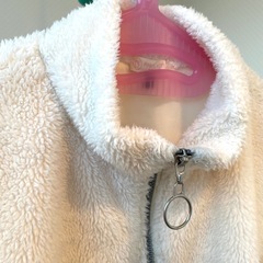 女の子の140cm綿入りアウターの画像