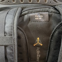 【プロ仕様】Lowepro ProTactic 450 AW　大容量カメラバックパック／仕切り完備の画像