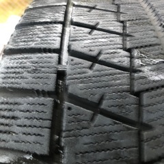 BRIDGESTON BLIZZAK VRX 195/55R16 スタッドレスタイヤ　CR-Z純正ホイール(自家塗装ホワイト) 4本セットの画像