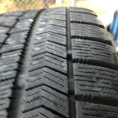 BRIDGESTON BLIZZAK VRX 195/55R16 スタッドレスタイヤ　CR-Z純正ホイール(自家塗装ホワイト) 4本セットの画像