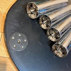 *お話し中【無料】大理石風 豆型ローテーブルの画像