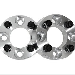 新品ワイトレ ハブ径67mm 4穴 PCD100 M12 P1.5 35mm 2枚ナット付属の画像