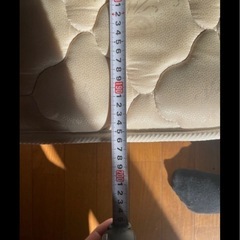 【本日or明日引取限定】すのこ＋セミダブルマットレスの画像