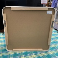 美原店 美品 ニトリ ウォールミラー プロフォ ホワイトウォッシュ 小物を飾れる深型　壁掛けの画像