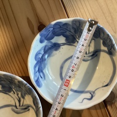 有吉窯　小皿　ボウル　2個　かぶの絵柄の画像