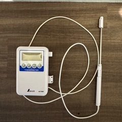 2022年製 アビテラックス 45L 冷蔵庫 ＆ シンワ デジタル温度計 2点セットの画像