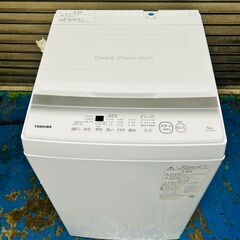 2022年製 TOSHIBA 電気洗濯機 AW-6GA2 6.0kg 東芝 25L 北TO1の画像