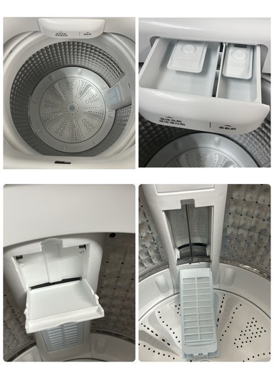 R504 ☀️ 2023年製の高年式♪ Haier 洗濯機（洗濯4.5㎏) JW-U45A ⭐ 動作確認済 ⭐ クリーニング済
