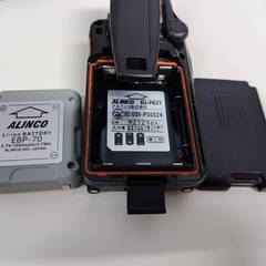 【美品】ALINCO/アルインコ トランシーバーセット！DJ-PB27/EDC-184/EBP-70/EME-762PA の画像