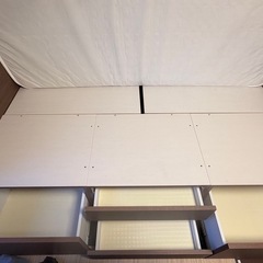 ニトリの収納付きベッドの画像