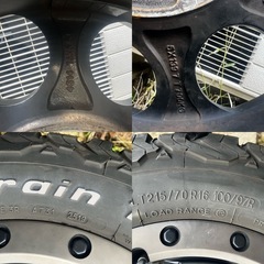 【超美品】16インチタイヤセットの画像