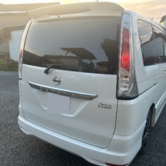 日産 セレナ ハイウェイスター Jパッケージ 両側パワスラ ALPINEフリップダウンモニター の画像