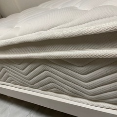 【無料】シングルベット&マットレスの画像