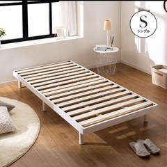 【無料】シングルベット&マットレスの画像