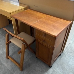 山善 折りたたみデスク　の画像